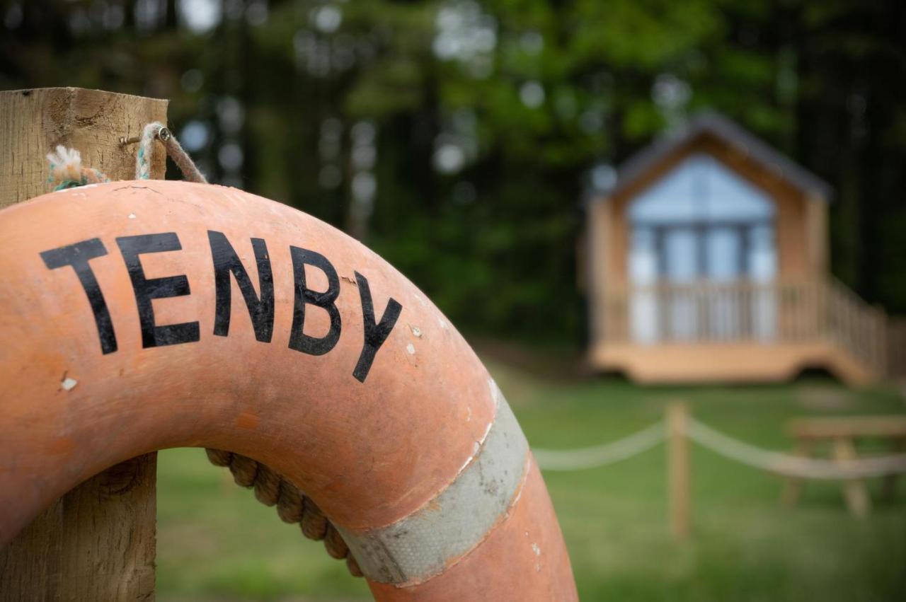 Cabin In The Woods - 1 Bedroom Lodge - Kilgetty Stepaside  Luaran gambar